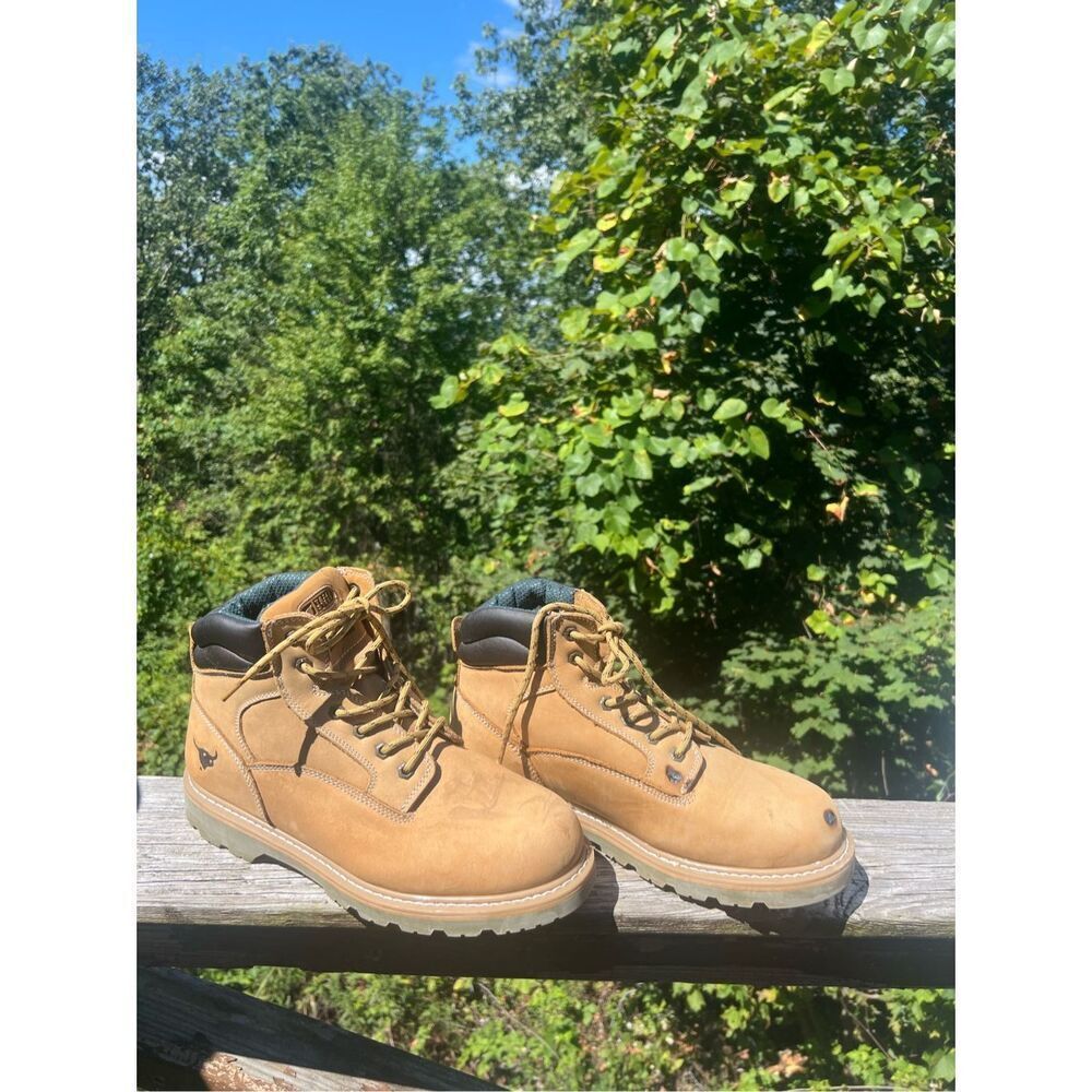 Texas Steer Judd Men’s Flexcore Work Boots Sz 13 Soft Toe